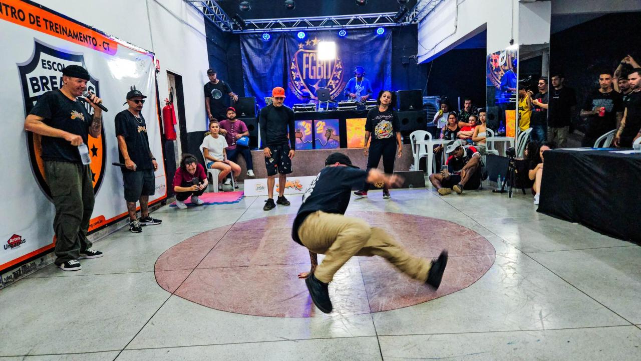 A 2ª Etapa do Circuito Goiano de Breaking rolou no Hip Hop Pequi em Goiânia Goiás